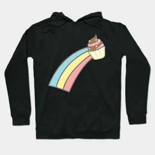 Rainbow cupcake Hoodie